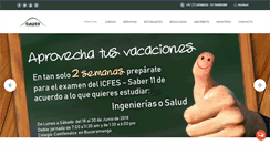 Desktop Screenshot of escuelagauss.com